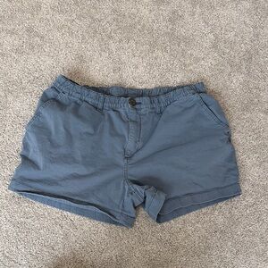chubbies Men's Dusty Blue Flat-Front Shorts